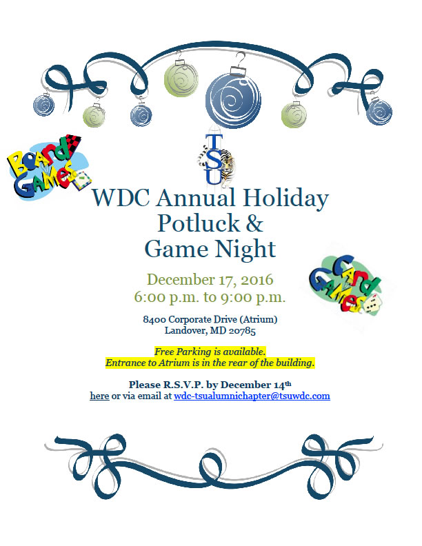 WDC Annual Holiday Potluck!